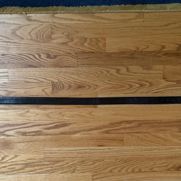 Genuine lizard belt by John Rippel of Santa Fe (black, size 32) - Picture 6 of 6